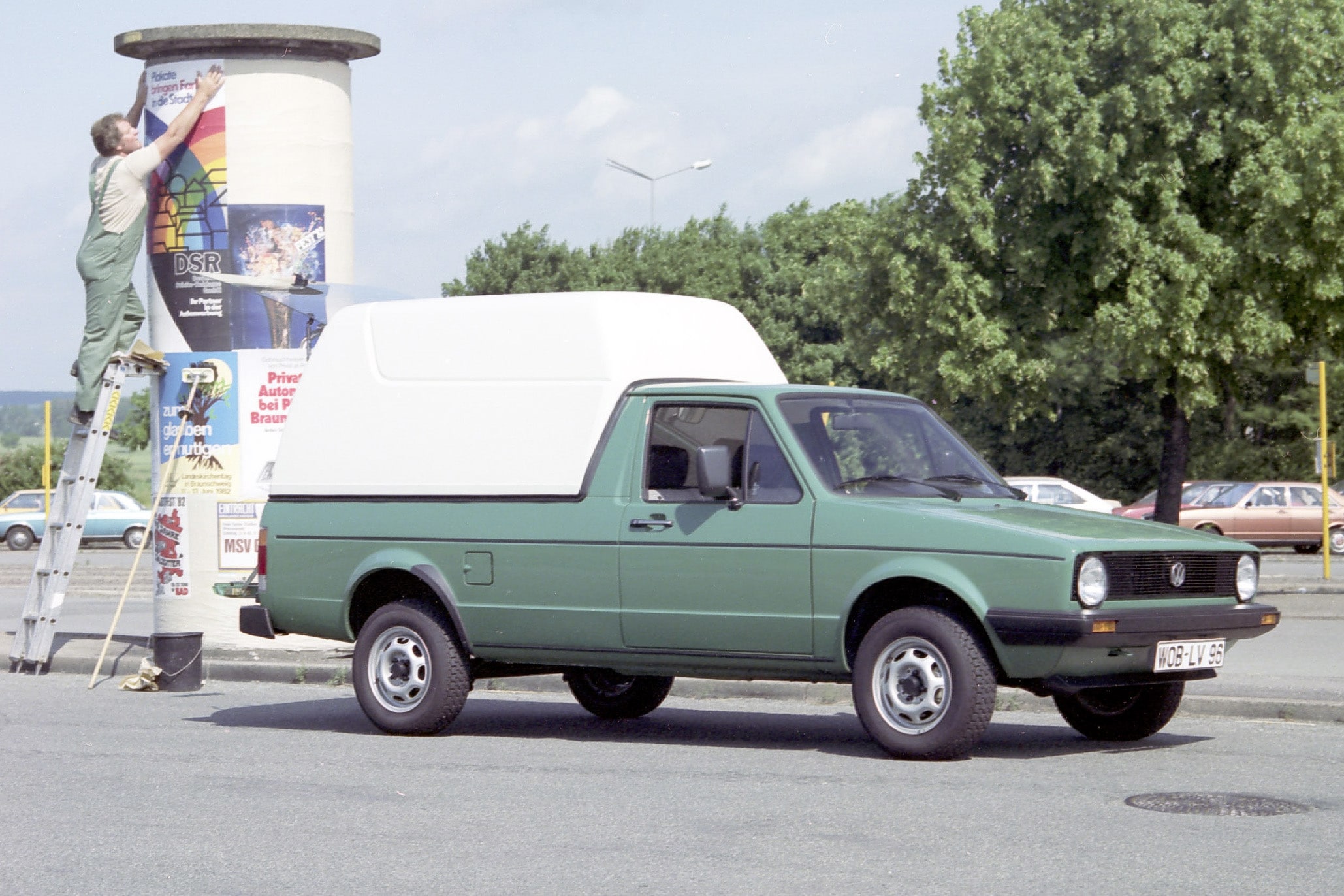 Inspektion bei einem VW Caddy I