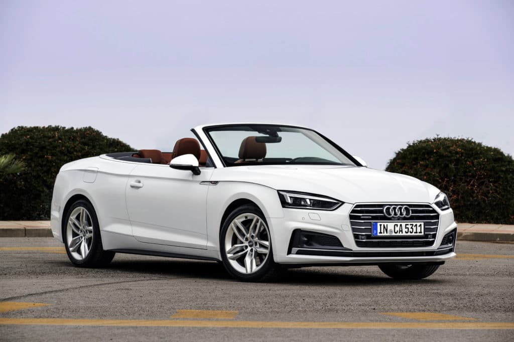 Audi A5 Coupe (F53),  Audi A5 Cabriolet (F57), Audi A5 Sportback (F5A) 