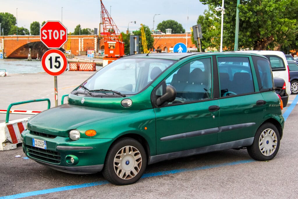 Ölwechsel beim Fiat Multipla