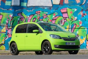 Inspektion bei einem Skoda Citigo