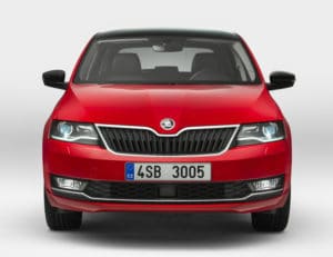 Inspektion bei einem Skoda Rapid