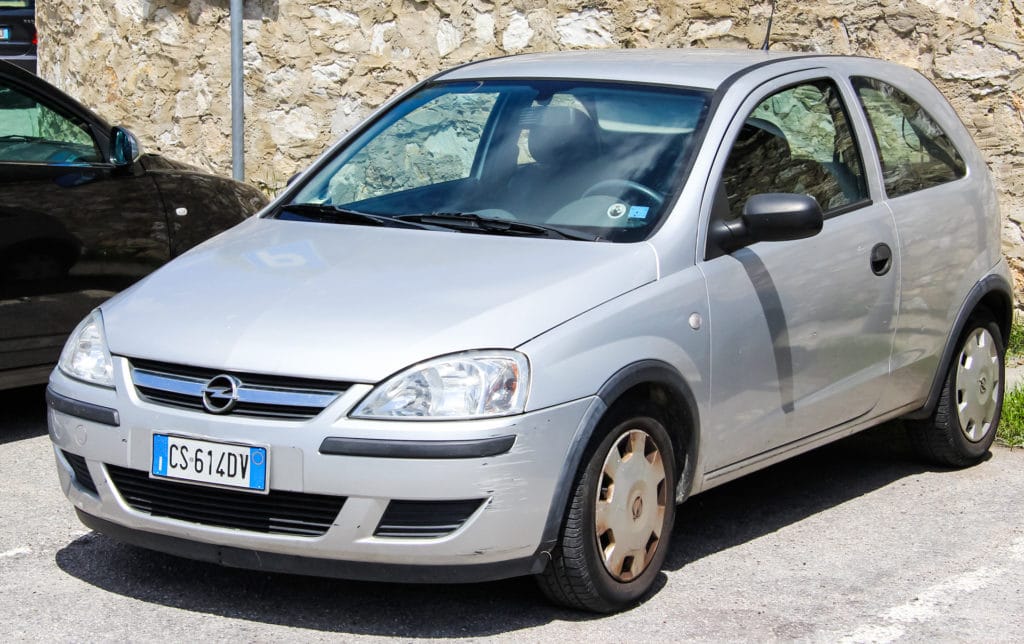 Opel Corsa C (F08, F68)<br>Opel Corsa C Kasten (F08, W5L)