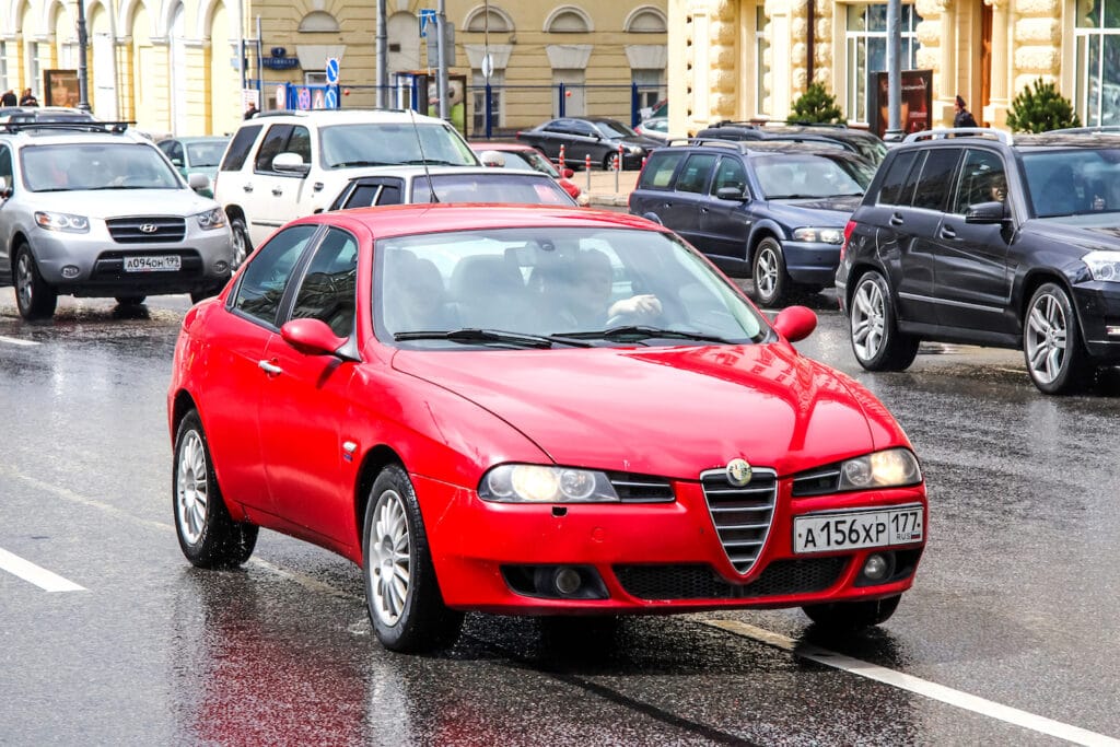 Ölwechsel beim Alfa Romeo 156