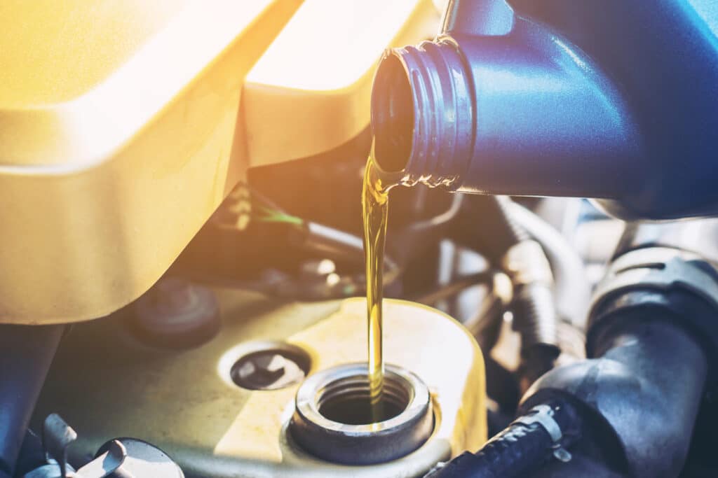 Ölwechsel Lancia Thema