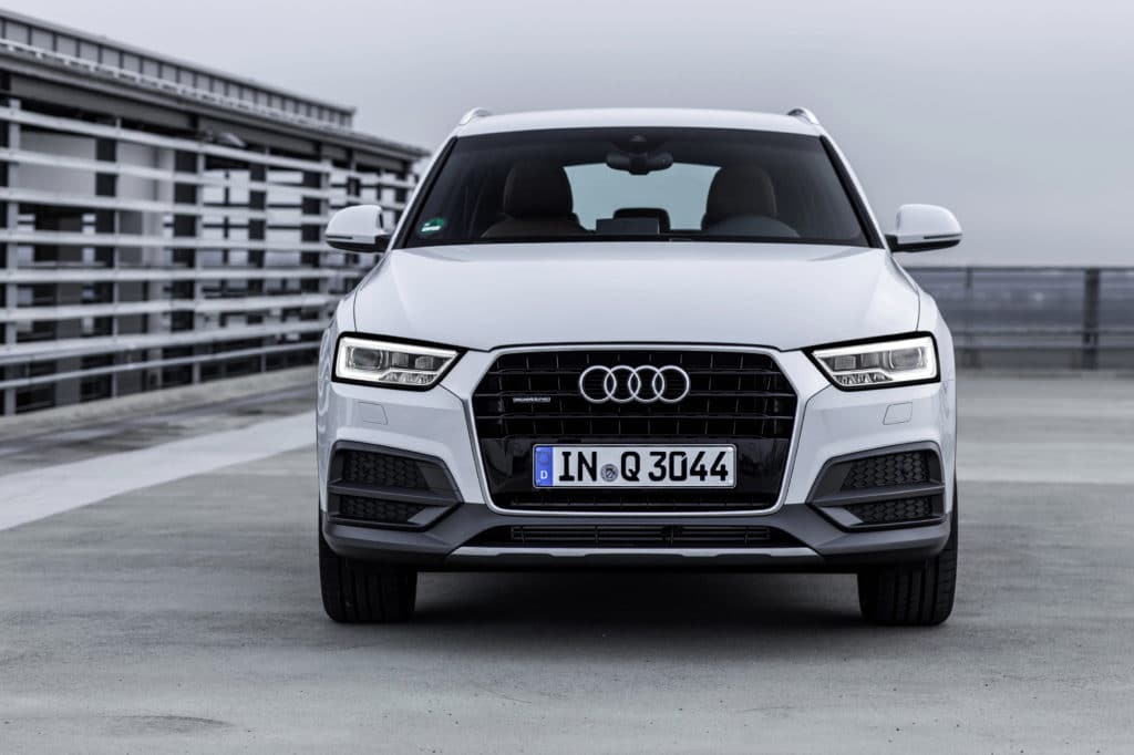 Inspektion bei einem Audi Q3