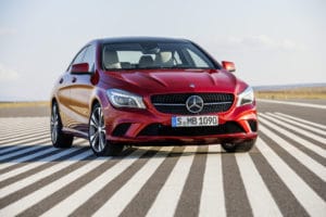 Inspektion bei der Mercedes CLA-KLasse