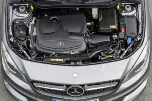 Inspektion bei der Mercedes CLA-KLasse