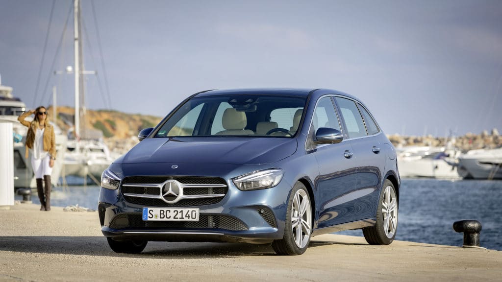 Inspektion bei einer Mercedes B-Klasse B200 Typ W247 von 2019