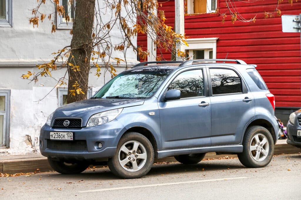 Ölwechsel beim Daihatsu Terios