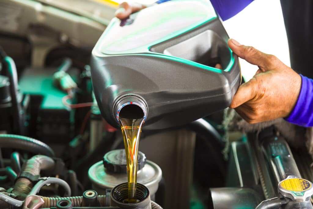 Ölwechsel Jaguar XE