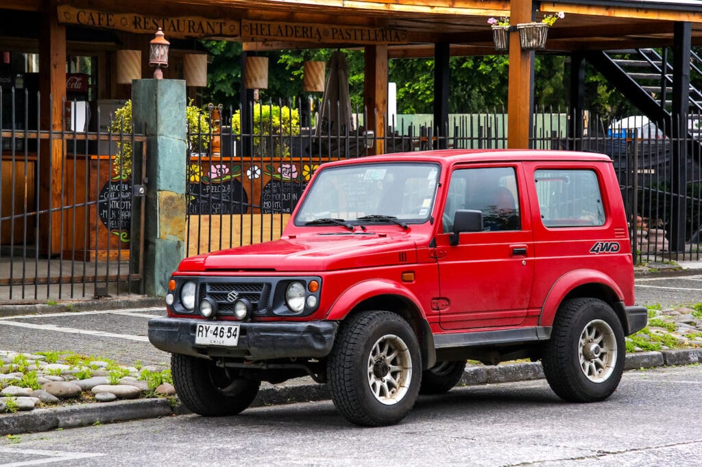 Ölwechsel beim Suzuki Samurai