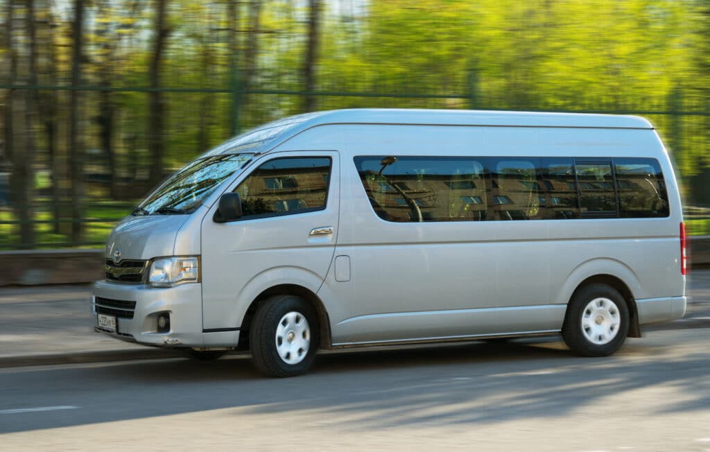 Ölwechsel beim Toyota Hiace