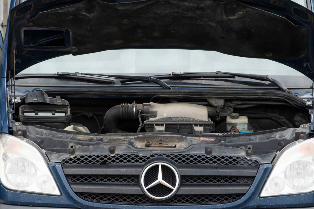 Ein Zahnriemenwechsel fällt beim Mercedes-Benz Sprinter nicht an