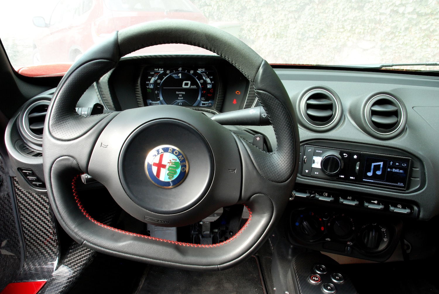 Ölwechsel bei dem Alfa Romeo 4C