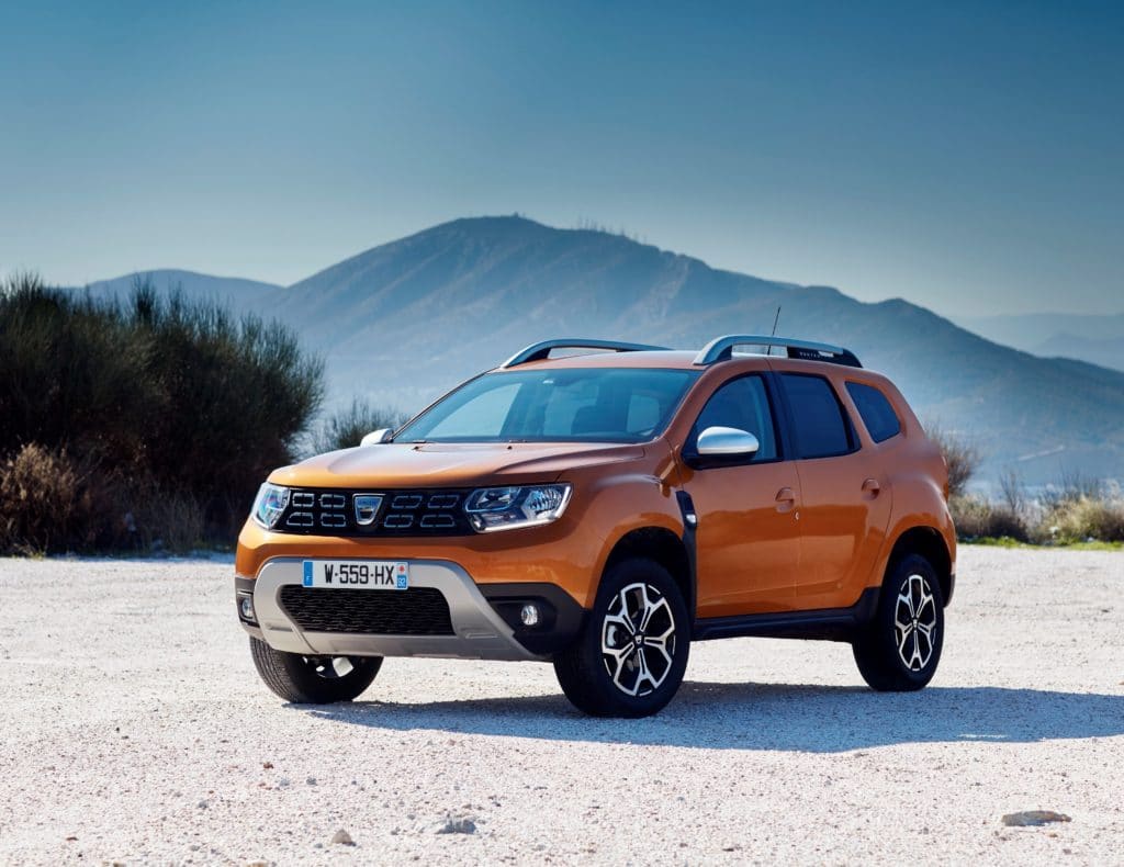 Inspektion bei einem Dacia Duster