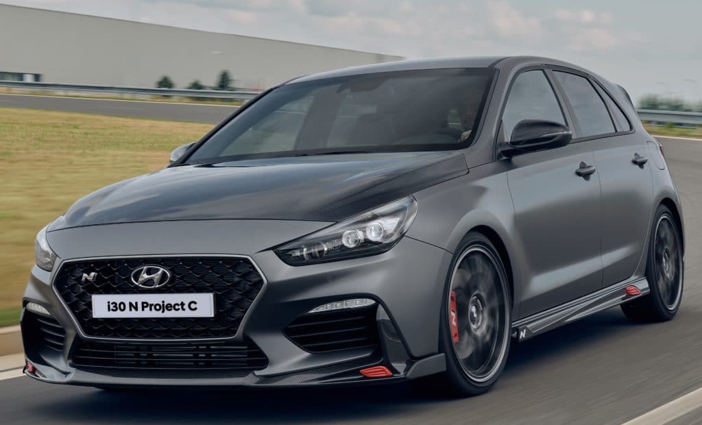 Inspektion eines Hyundai i30 N von 2019