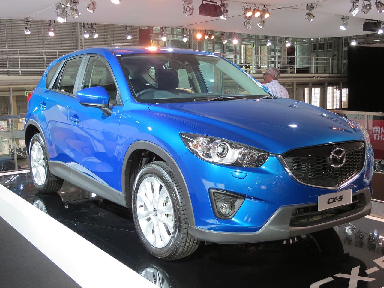 Inspektion bei einem Mazda CX-5