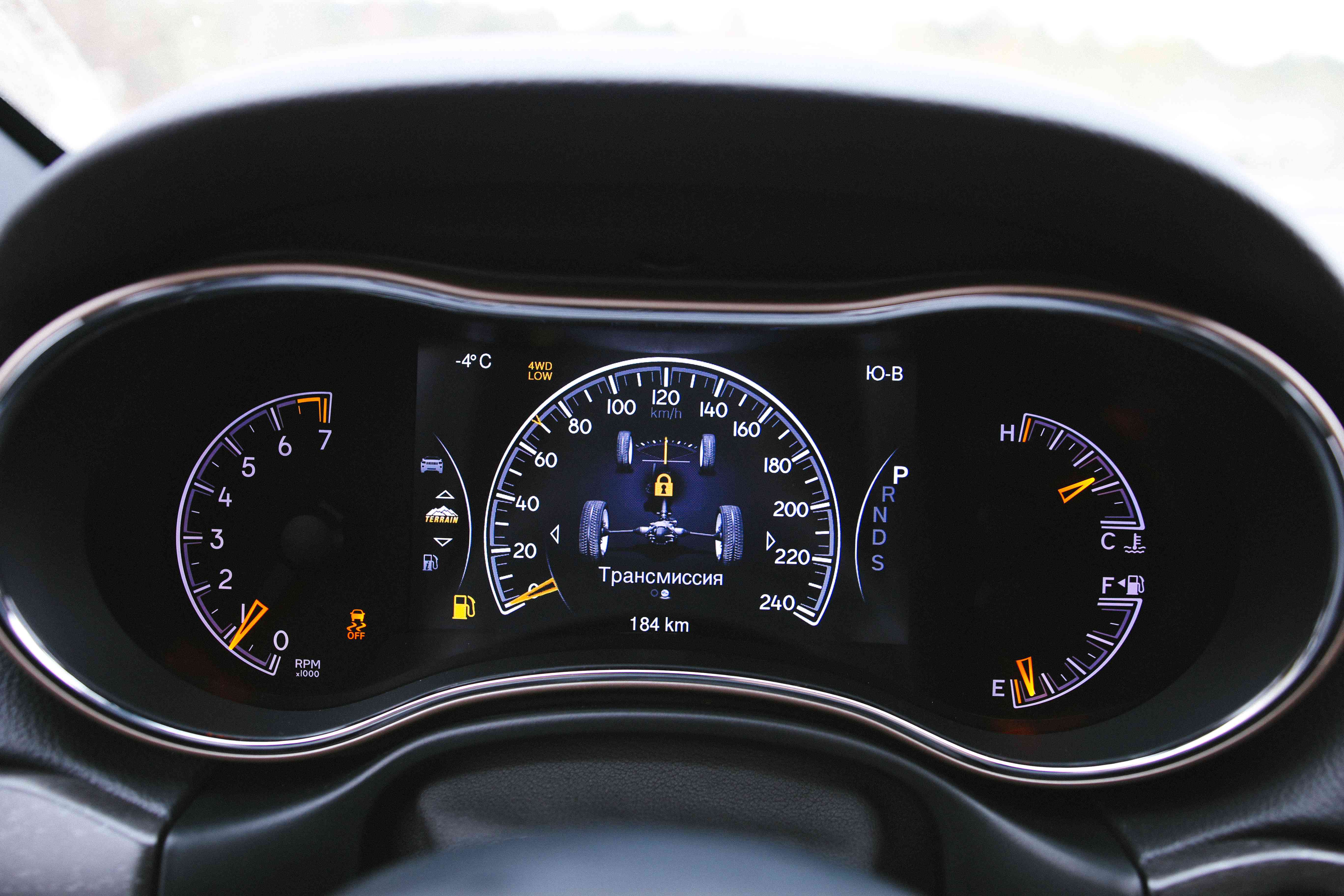 Cockpit Jeep Grand Cherokee