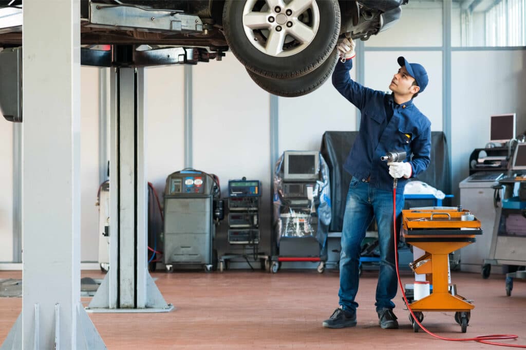 Inspektionen beim Nissan X-Trail können in allen Kfz-Werkstätten durchgeführt werden