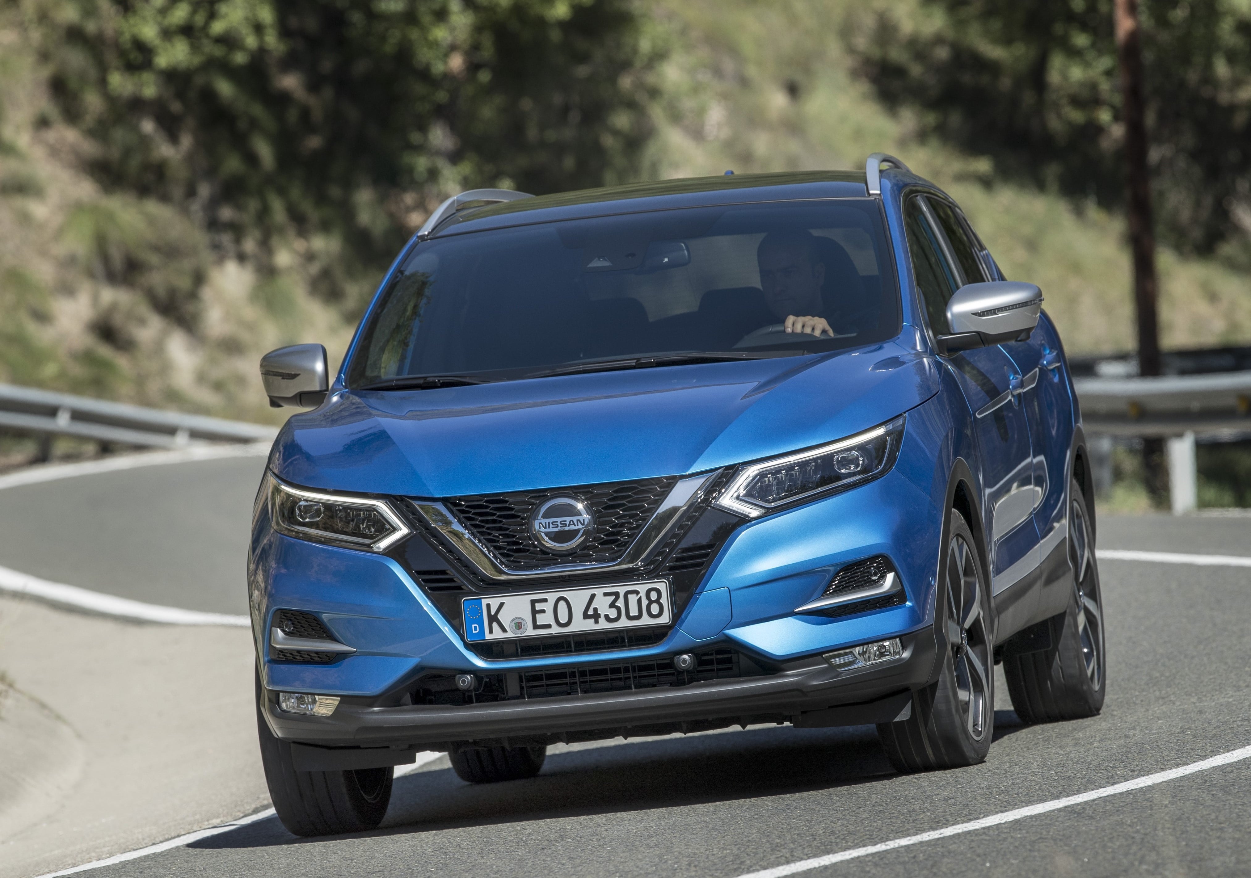 Inspektion bei einem Nissan Qashqai II