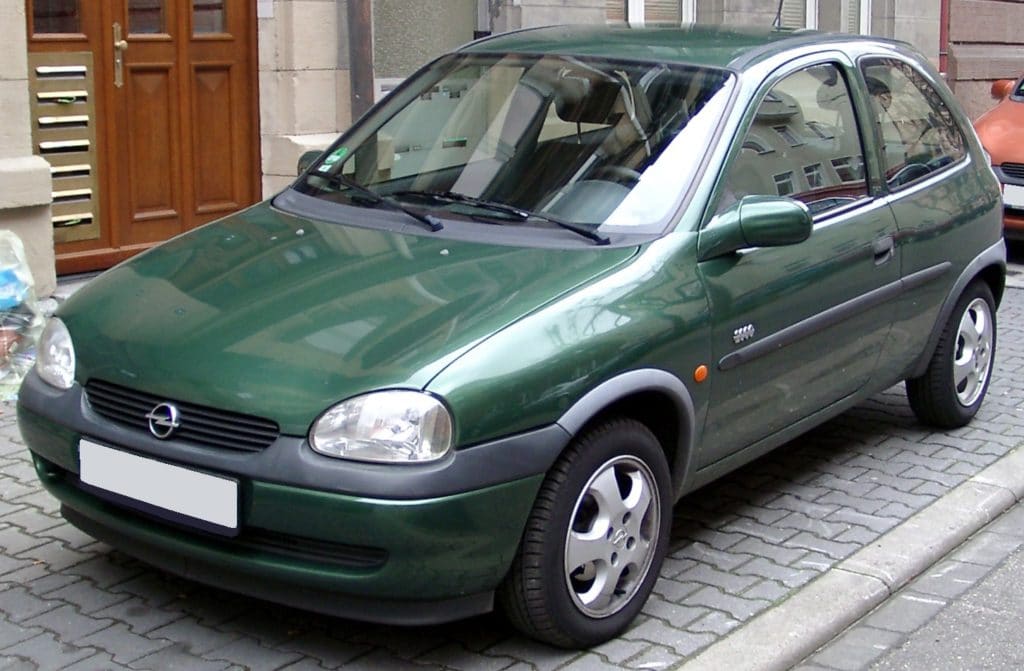 Opel Corsa B (73_, 78_, 79_)<br>Opel Corsa B Caravan (S93)<br>Opel Corsa B Kasten (73_)