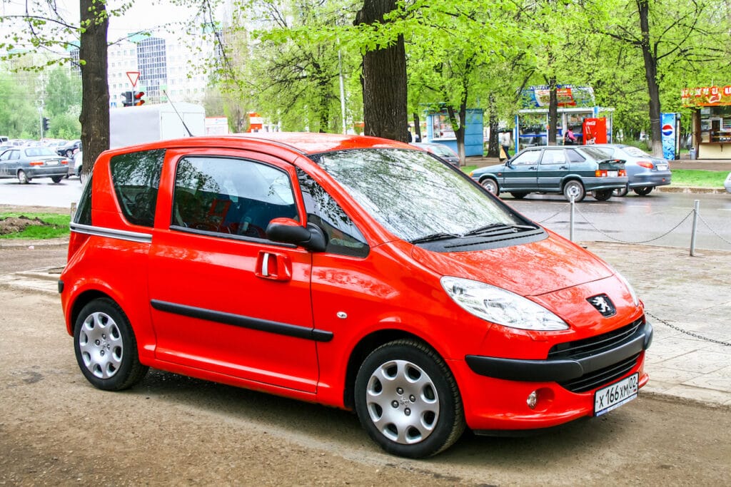 Ölwechsel beim Peugeot 1007