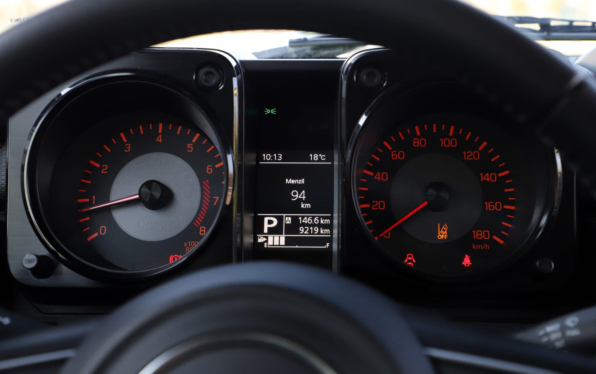 Suzuki Jimny Cockpit