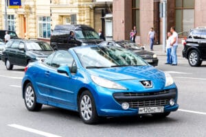 Bremsenwechsel bei einem Peugeot 207