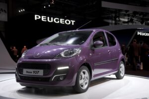 Bremsenwechsel beim Peugeot-107