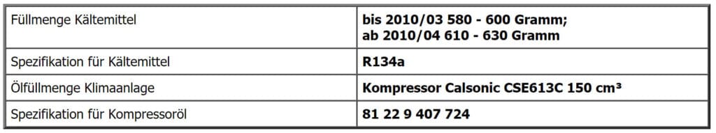 Informationen zum Klimaservice beim BMW 2