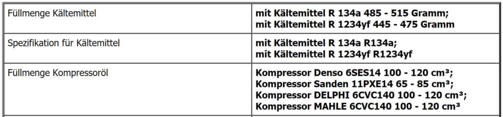 Klimaanlage VW Golf 7 - Tipps, Vorabcheck Kosten Klimaservice