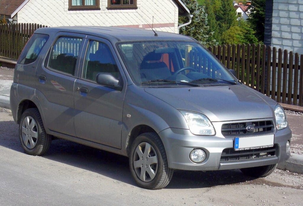 Bremsen hinten wechseln beim Subaru Justy