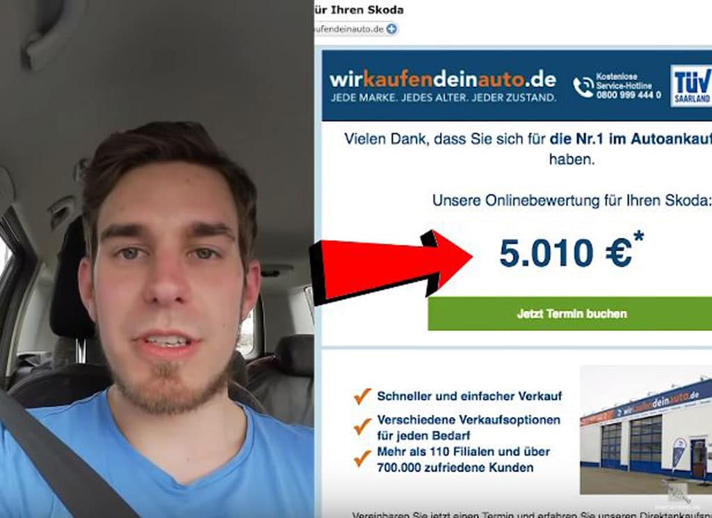 Zuerst Fahrzeug online bewerten