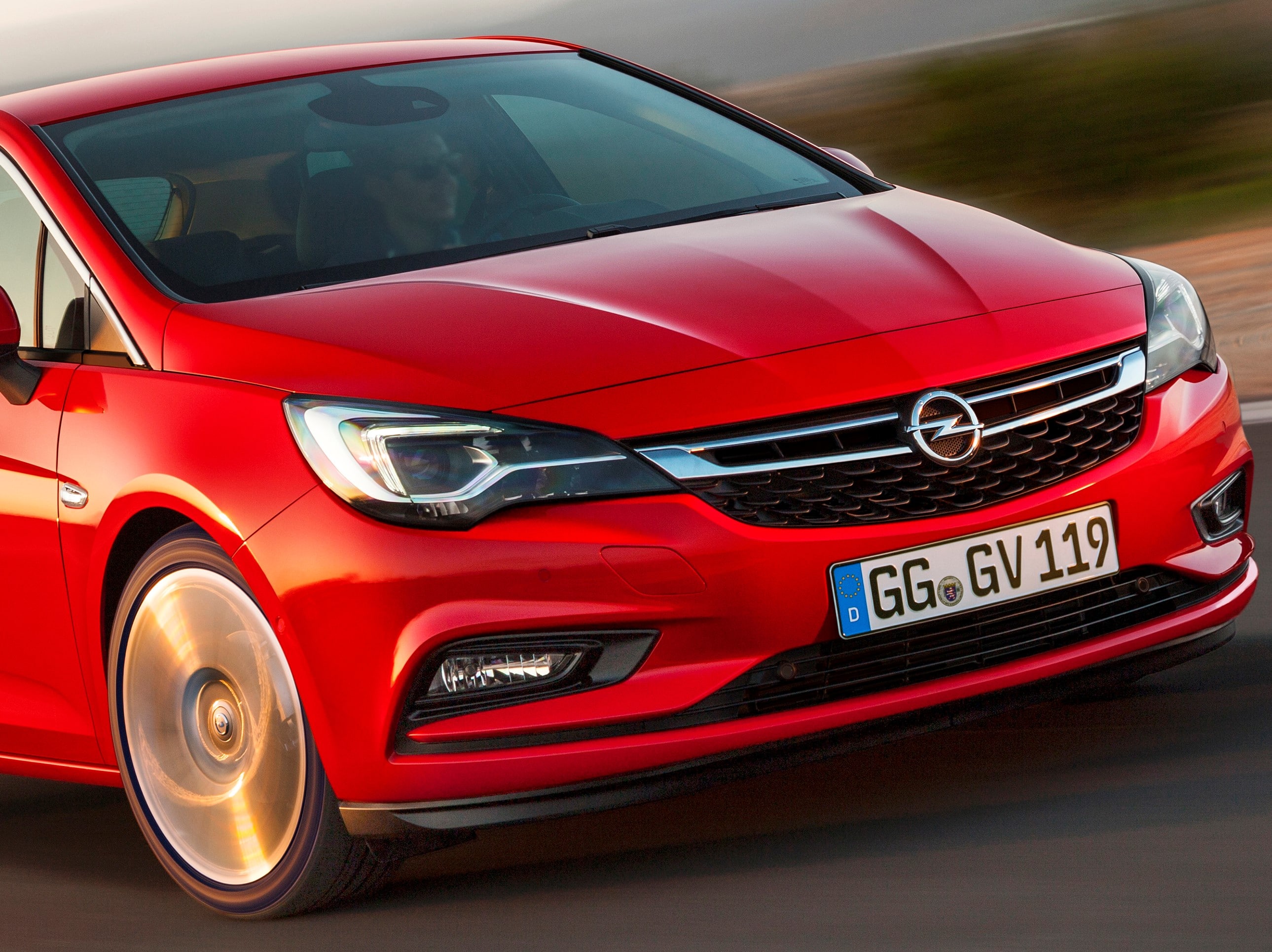 Inspektion eines Opel Astra K aus 2015