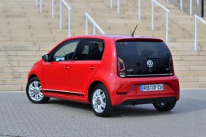 Inspektion bei einem VW up