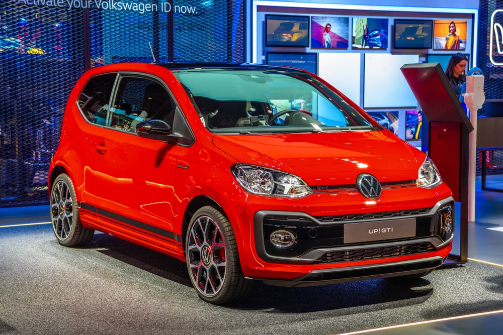 Inspektion VW up GTI von 2019