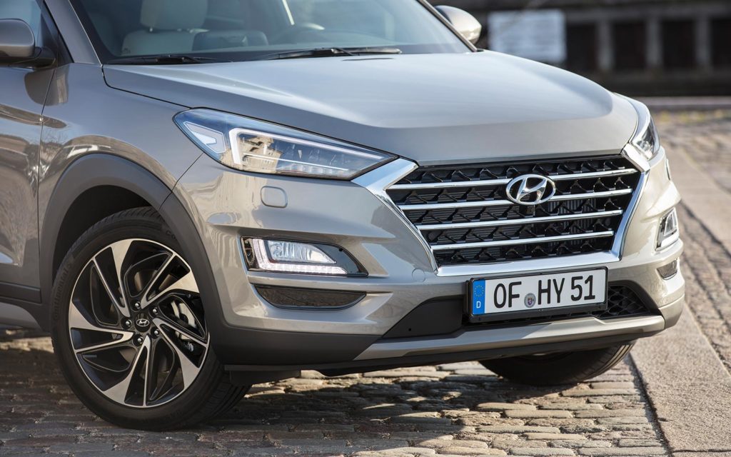 Inspektion bei einem Hyundai Tucson TL