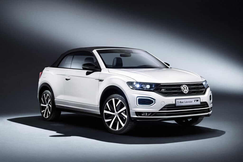 Inspektion bei einem VW T-Roc