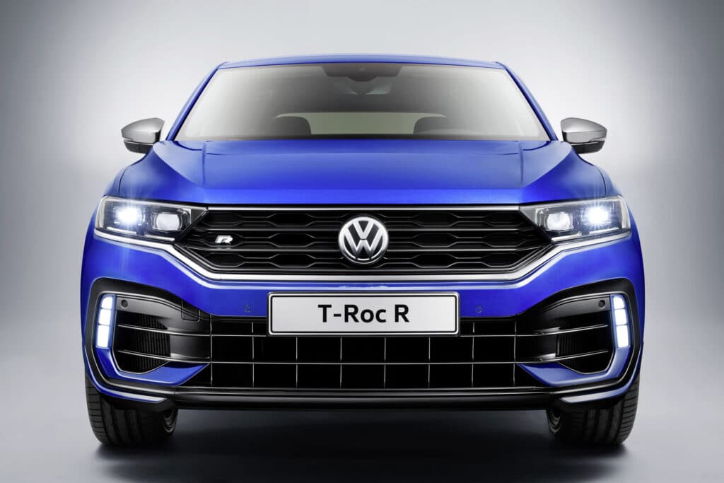 Inspektion bei einem VW T-Roc