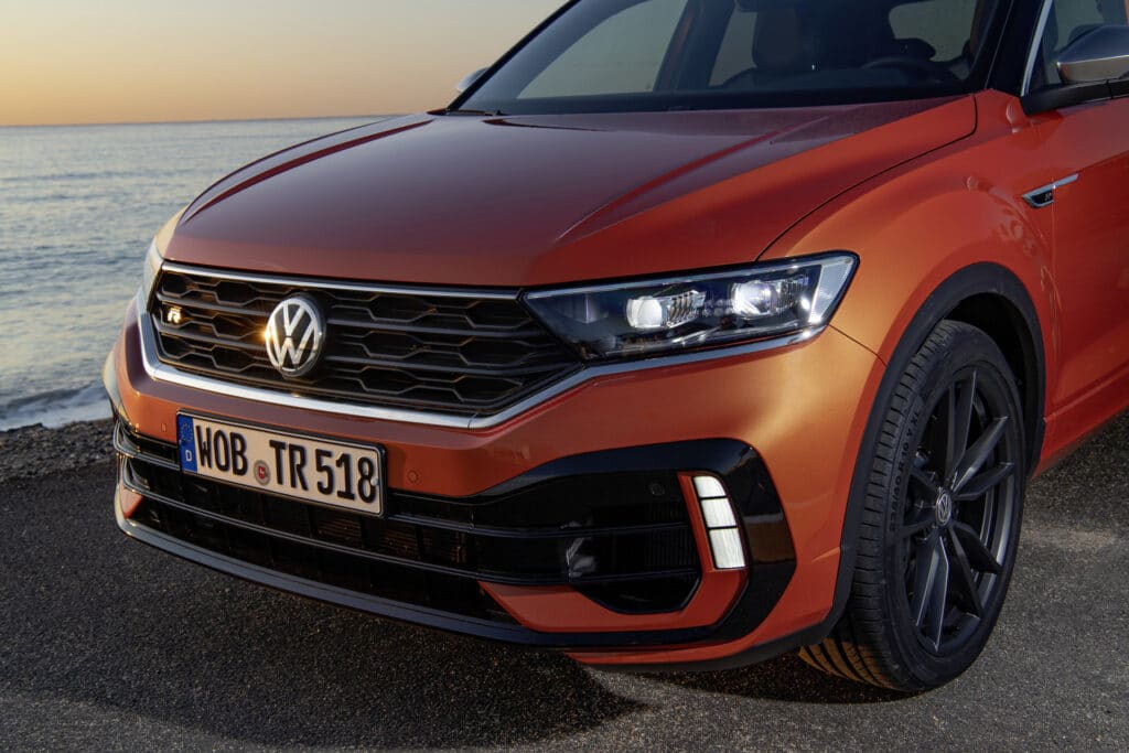 Inspektion bei einem VW T-Roc