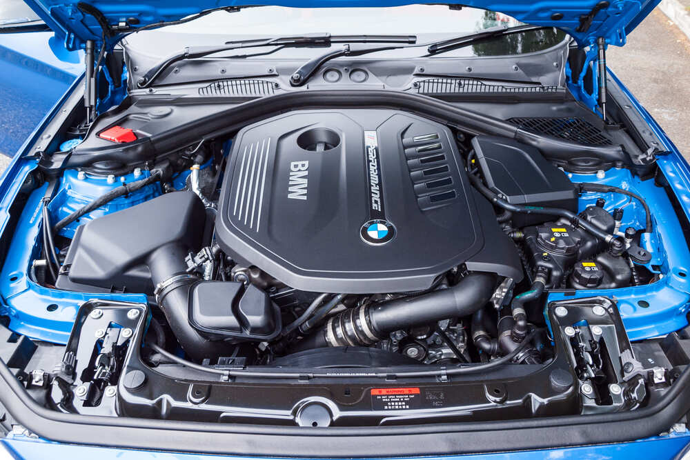 N47 Motor in einem BMW